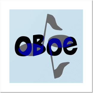 Oboe Notes Posters and Art